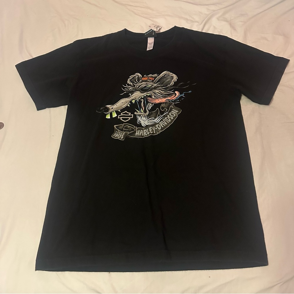 Harley-Davidson Black Graphic T-Shirt